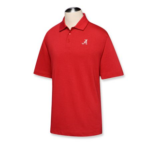 Alabama Crimson Tide Men's CB DryTec Championship Polo - Red